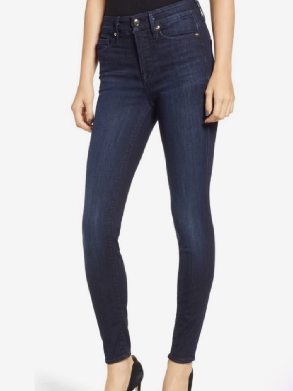 Good American Good Legs High Rise Skinny Jeans 6/28